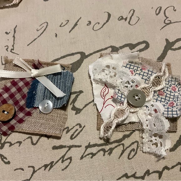 2 Clusters / Slow Stitch  Snippets / Junk Journal Ephemera - Picture 2 of 8